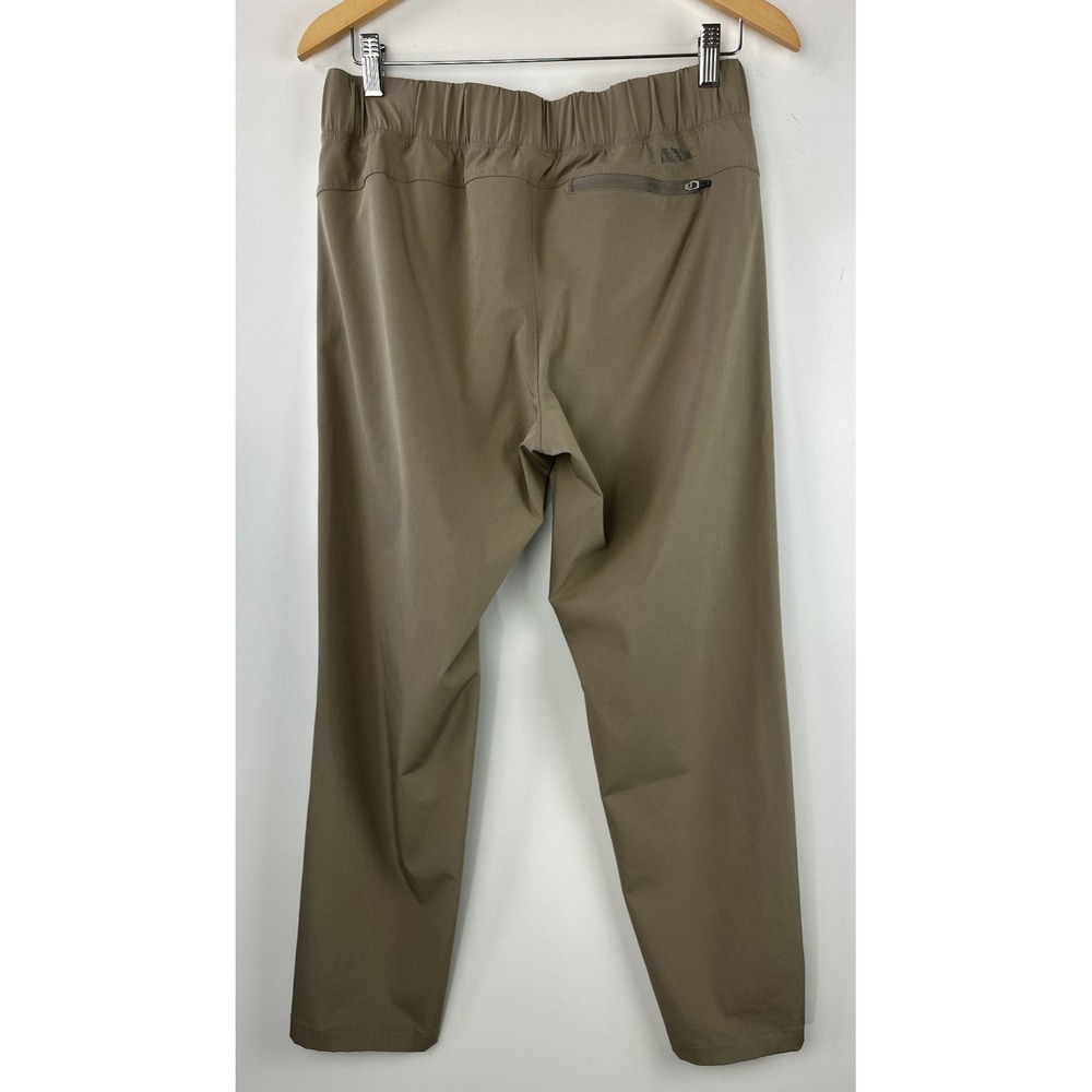 Eddie Bauer 2025 Trail Hiking Pants Khaki Brown Pull on Elastic Waist Women's 8 - Picture 9 of 13